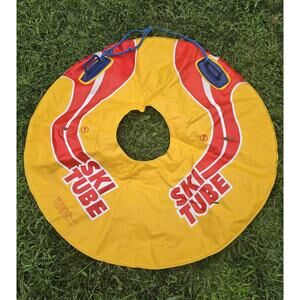 Vintage Intex Water Ski Tube 48" Towable Heavy Vinyl Preowned Great Condition